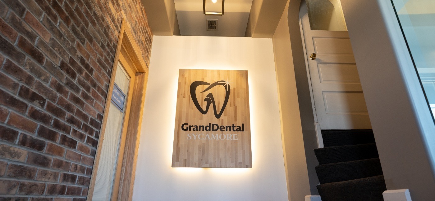 Dental office reception area