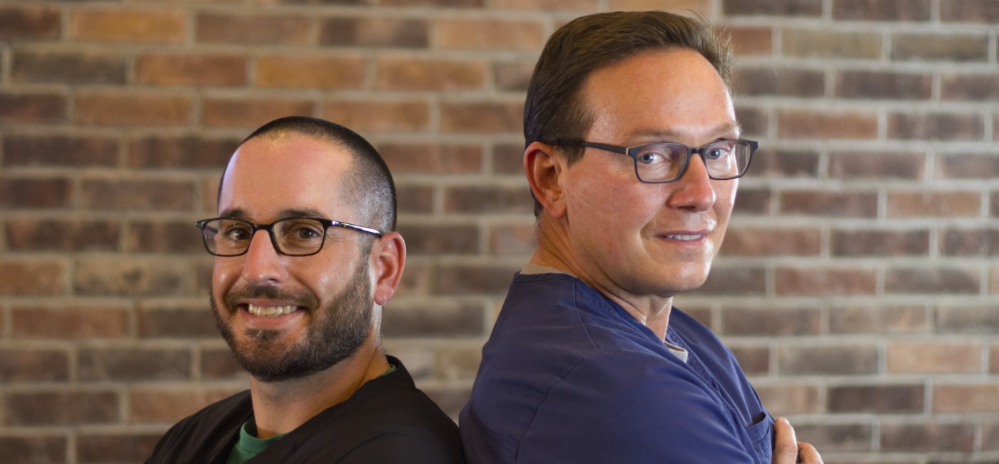 Three dental team members