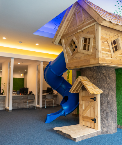 Grand Dental Channahon reception area
